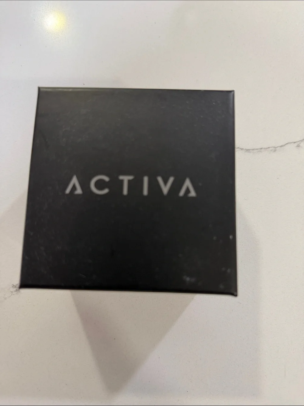 Ativa White Silicone Watch with Gold Bezel